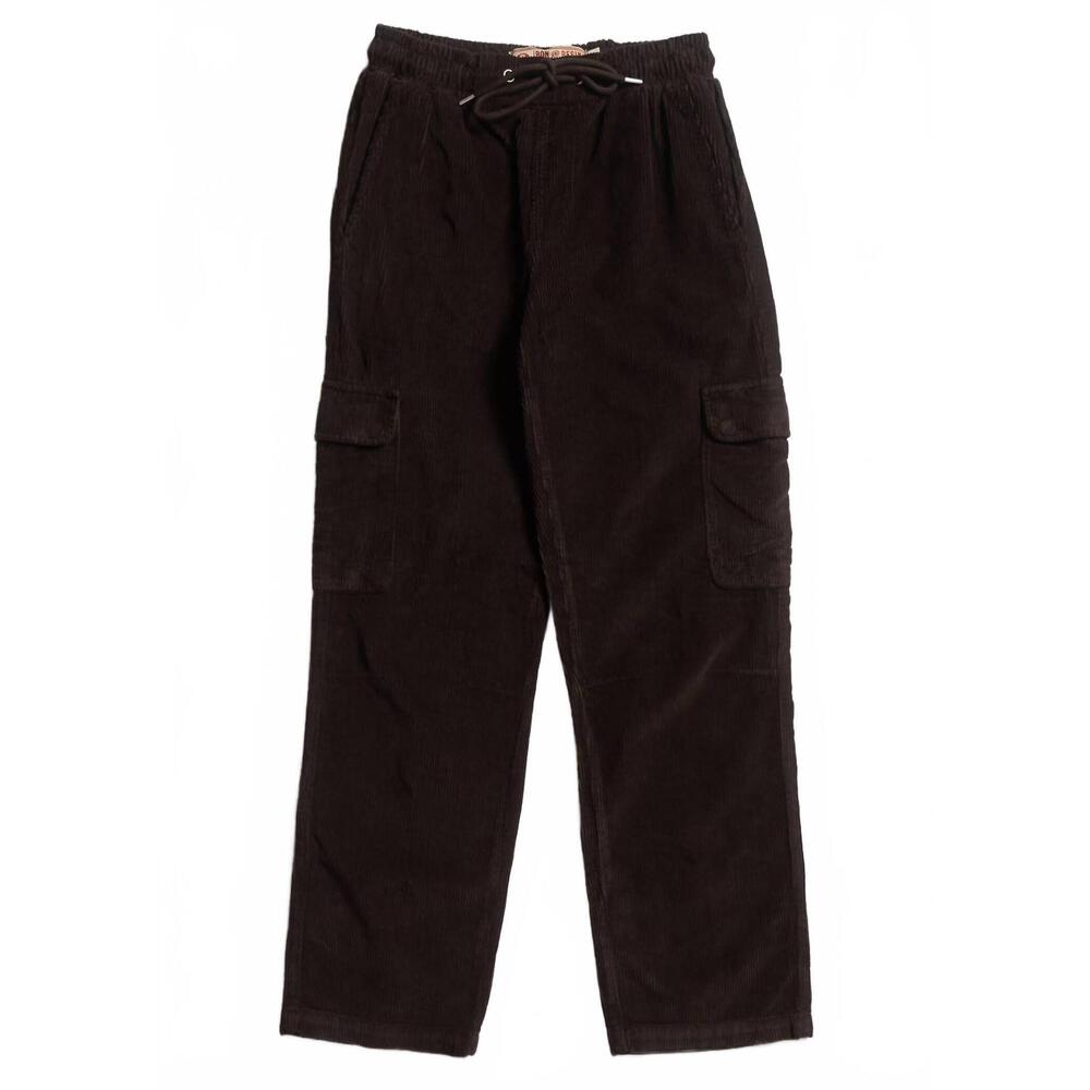 NEW IRON & RESIN men's wilson corduroy pants in brown